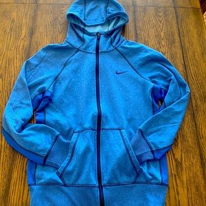 Women’s Nike full zip Therma-Fit hooded sweatshirt
